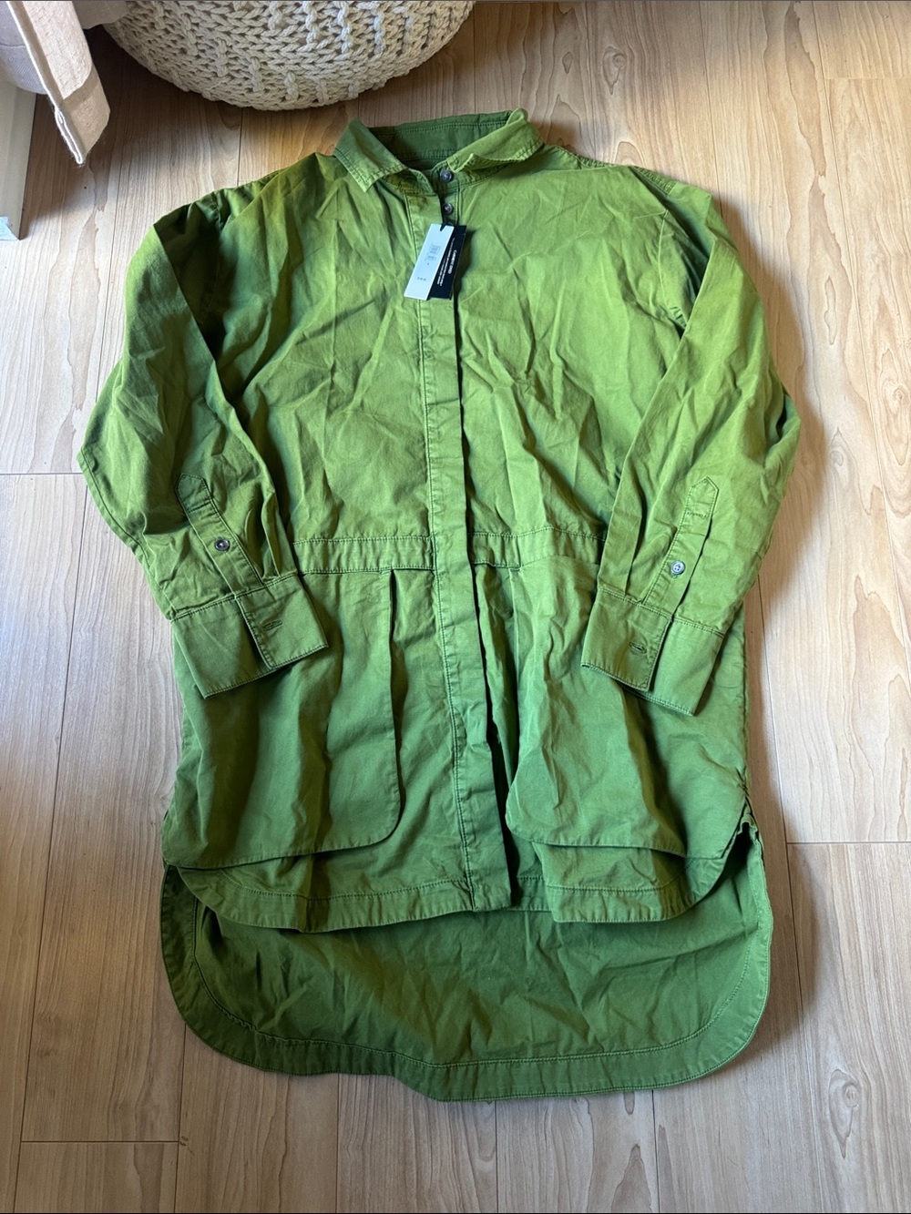 Banana Republic Olive Green Long Jacket